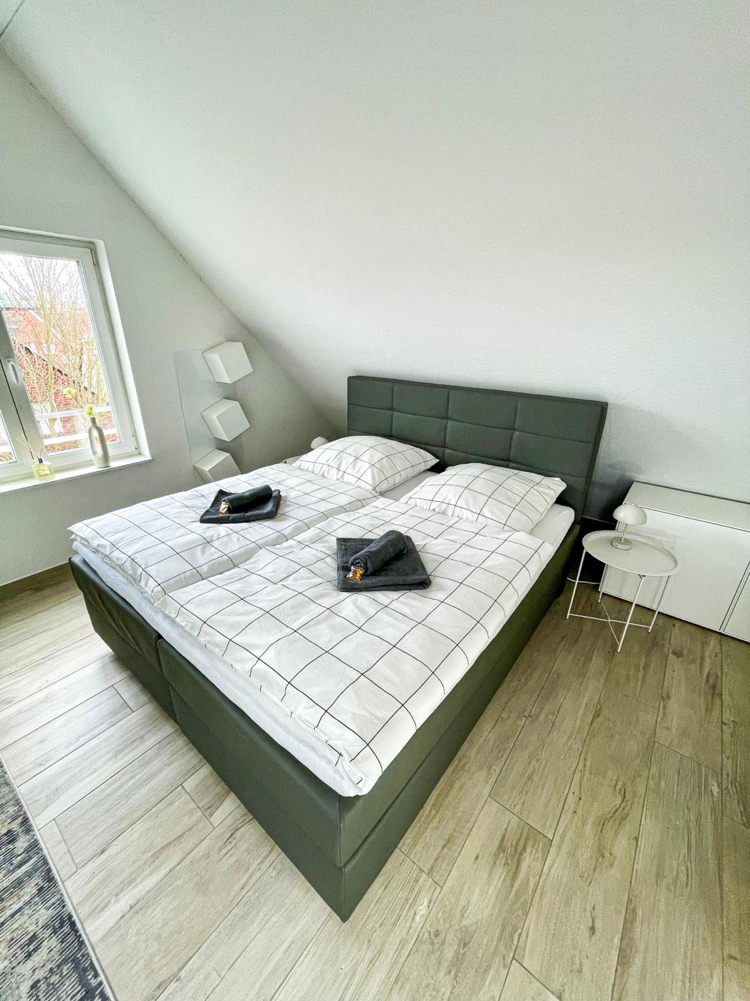 Ahaus: Stadtoase Mit Terrasse & Privater Garage Eksteriør billede